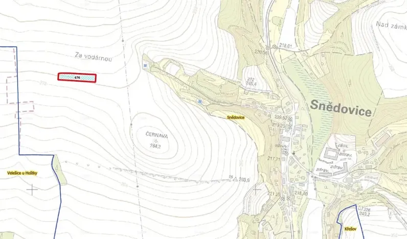 Prodej pole, Snědovice, 5445 m2