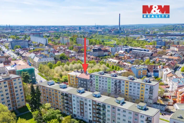 Pronájem bytu 1+kk, Plzeň - Doubravka, Masarykova, 28 m2