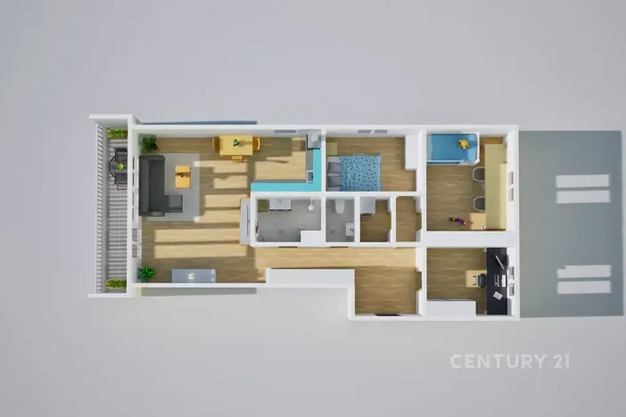 Pronájem bytu 4+kk, Liberec, Ostravská, 70 m2