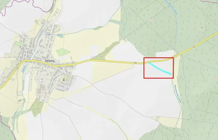 Prodej pole, Žďárná, 5202 m2