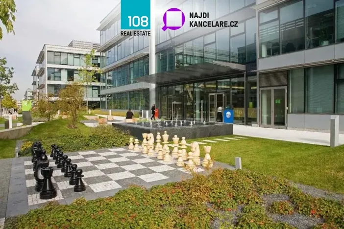 Pronájem kanceláře, Praha - Chodov, V parku, 1073 m2
