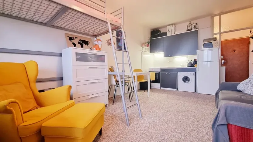 Pronájem bytu 1+kk, Brno, Voroněžská, 26 m2