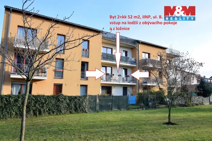 Pronájem bytu 2+kk, Hostivice, 52 m2