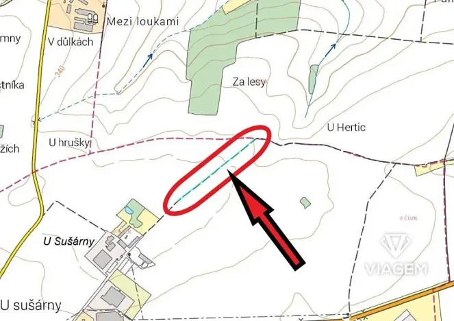 Prodej podílu pole, Dolní Životice, 315 m2