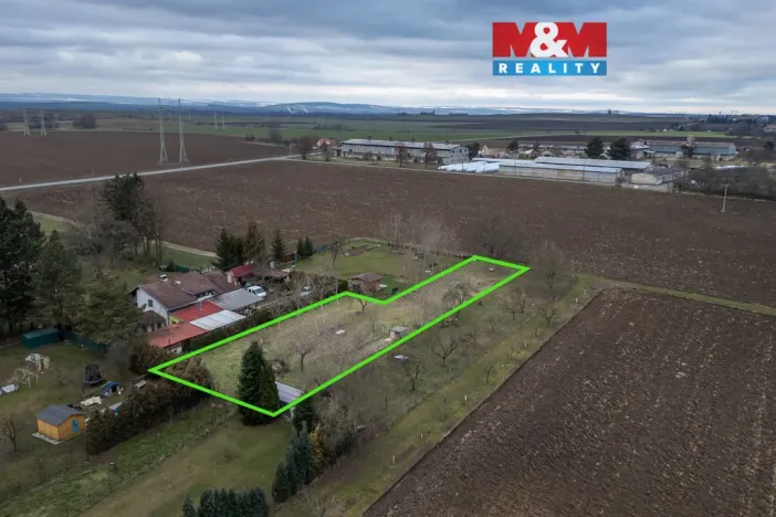 Prodej pozemku pro bydlení, Dub nad Moravou, 1279 m2