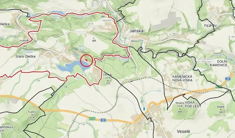 Prodej pozemku, Huntířov, 510 m2