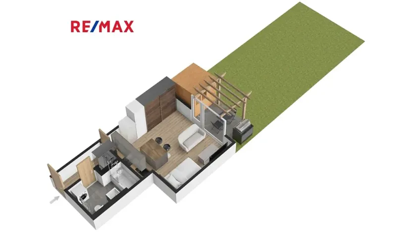 Prodej bytu 1+kk, Hostivice, Ječná, 32 m2