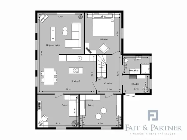 Prodej rodinného domu, Zahořany, 102 m2