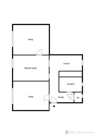 Prodej bytu 3+1, Žďár nad Sázavou, Okružní, 78 m2