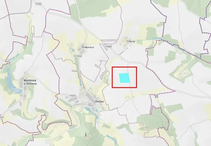 Prodej pole, Onšov, 36492 m2