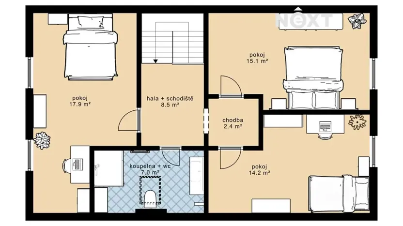 Prodej rodinného domu, Hluboká nad Vltavou, 120 m2