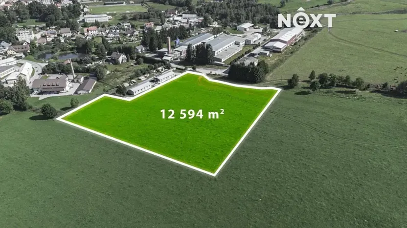 Prodej komerčního pozemku, Horní Planá, 12594 m2