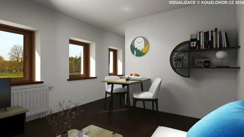 Prodej bytu 2+kk, Janov nad Nisou - Hrabětice, 47 m2