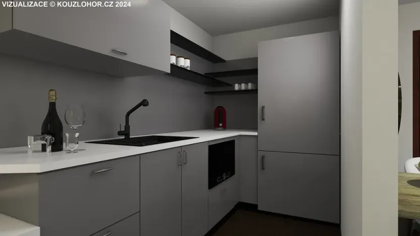 Prodej bytu 2+kk, Janov nad Nisou - Hrabětice, 47 m2