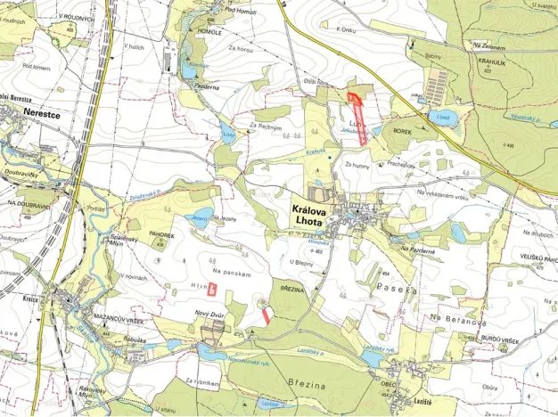 Prodej podílu pole, Králova Lhota, 14263 m2