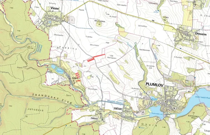 Prodej pole, Plumlov, 22512 m2