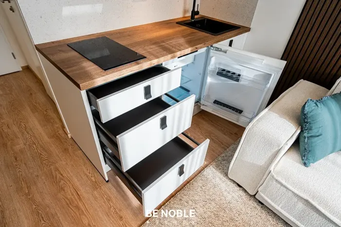 Pronájem bytu 1+kk, Praha - Vršovice, Kubánské náměstí, 21 m2