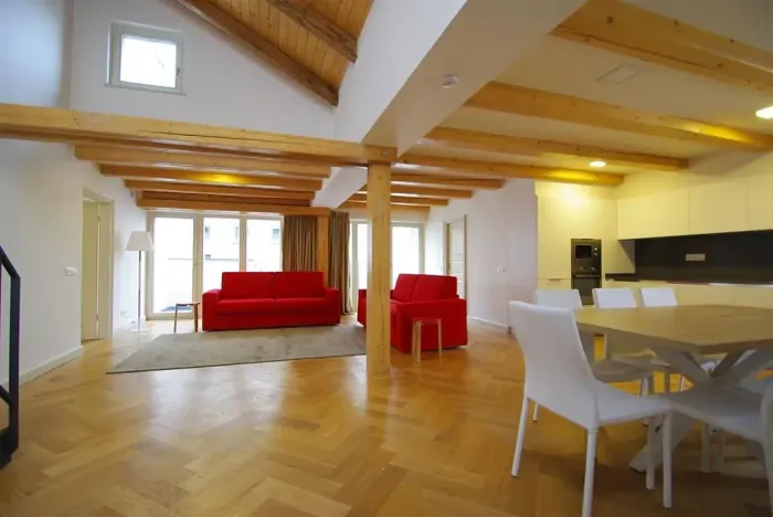 Pronájem atypického bytu, Praha - Nové Město, Bolzanova, 199 m2