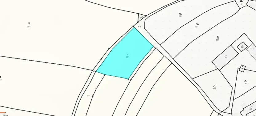 Prodej podílu pozemku pro bydlení, Valašské Meziříčí, 1972 m2