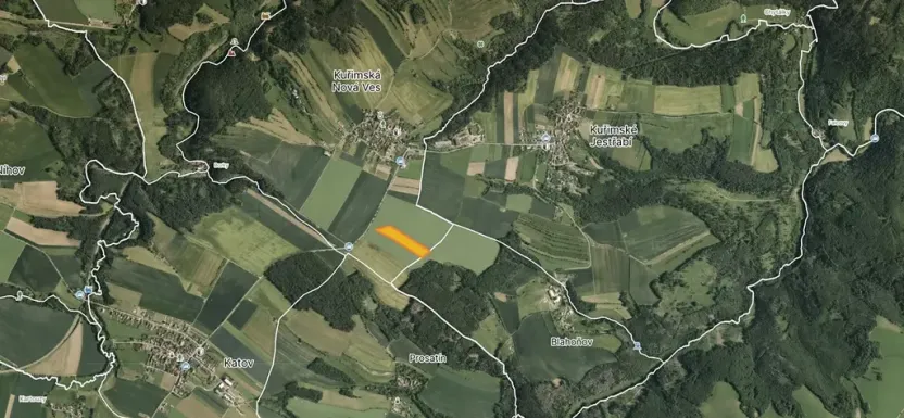 Prodej pole, Kuřimská Nová Ves, 20807 m2