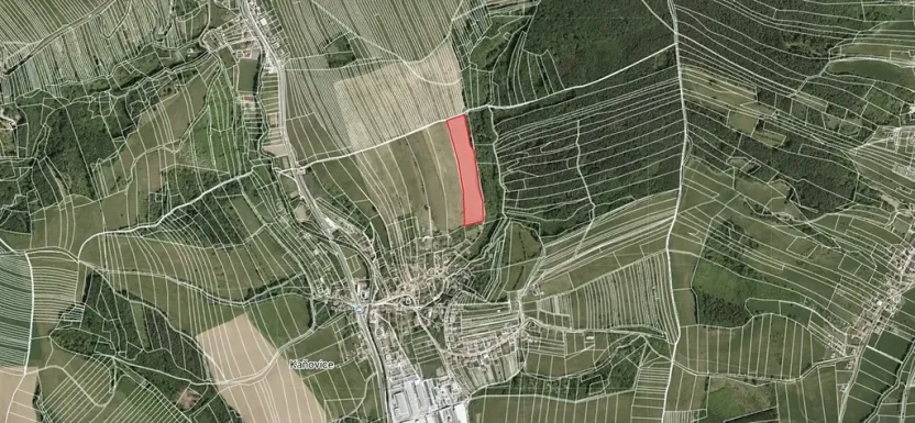 Prodej pole, Kaňovice, 19906 m2