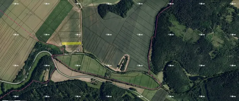Prodej pole, Čebín, 2781 m2