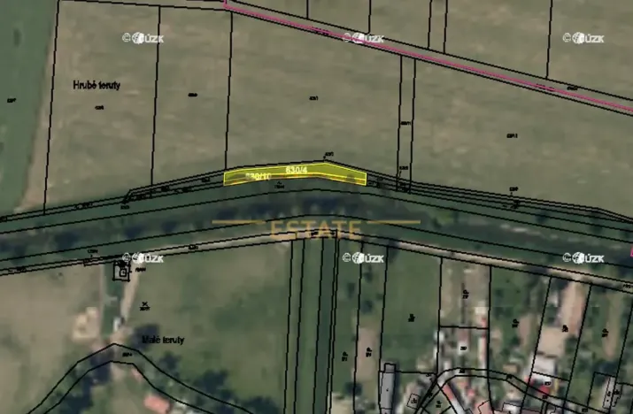 Prodej lesa, Bezměrov, 1621 m2