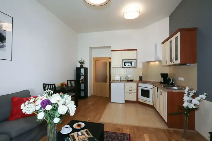 Pronájem bytu 2+kk, Praha - Vinohrady, Na Kozačce, 40 m2
