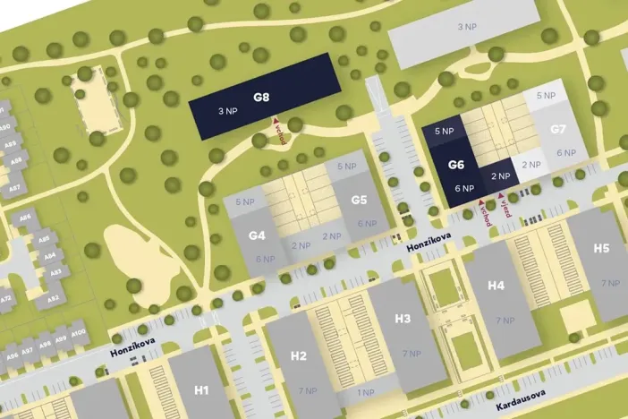 Prodej bytu 1+kk, Praha - Dolní Měcholupy, Honzíkova, 41 m2