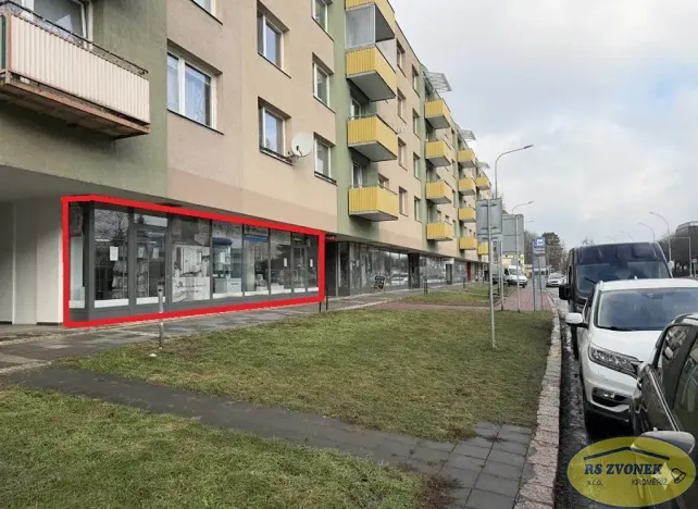 Pronájem obchodního prostoru, Kroměříž, Tovačovského, 101 m2