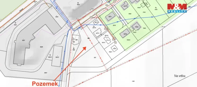 Prodej pozemku pro bydlení, Zbůch, 1309 m2