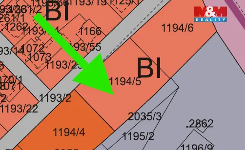 Prodej pozemku pro bydlení, Čáslav - Čáslav-Nové Město, 837 m2