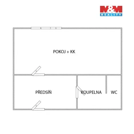 Pronájem kanceláře, Praha - Holešovice, U průhonu, 53 m2