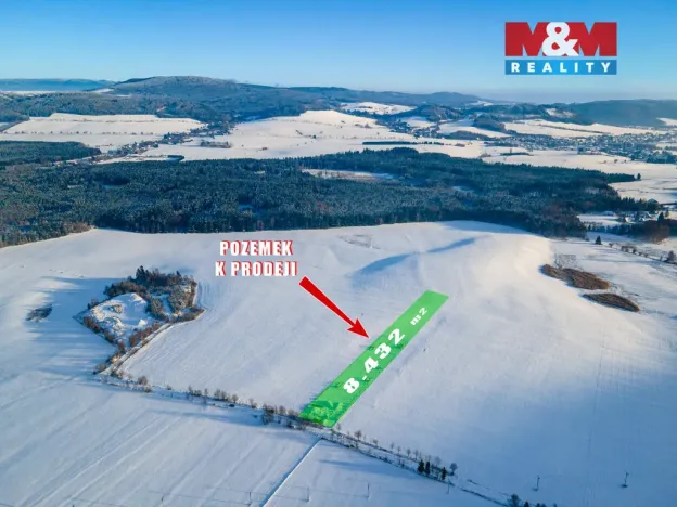 Prodej pozemku pro bydlení, Králíky - Dolní Boříkovice, 8432 m2