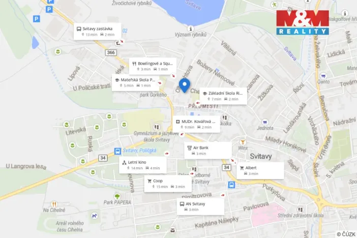 Prodej bytu 2+1, Svitavy - Předměstí, Chelčického, 56 m2