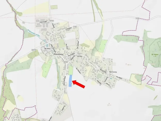 Prodej podílu pole, Přišimasy, 6312 m2