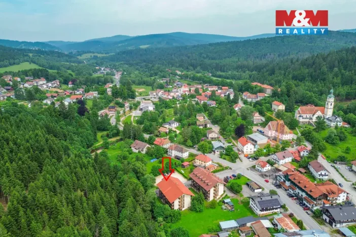 Prodej bytu 2+kk, Železná Ruda - Alžbětín, 55 m2