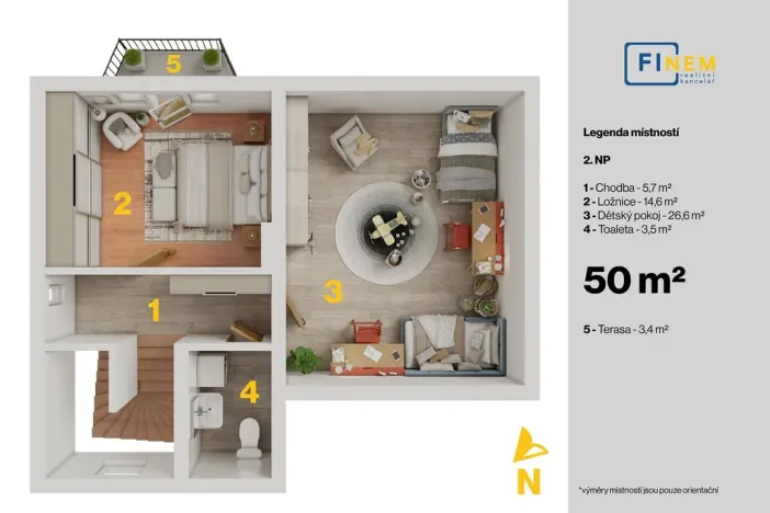 Prodej rodinného domu, Libčice nad Vltavou, Pod Viničkou, 108 m2