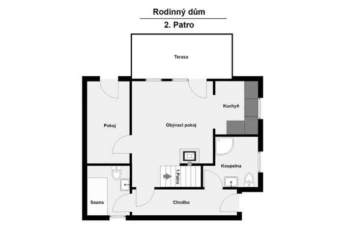 Prodej chaty, Vojníkov, 170 m2