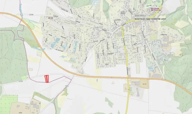 Prodej pole, Kostelec nad Černými lesy, 5621 m2