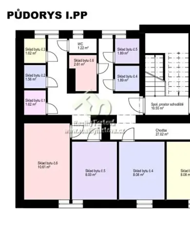 Pronájem bytu 2+1, Rokycany, Družstevní, 66 m2