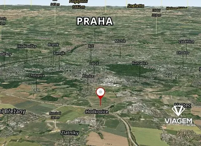 Prodej podílu pole, Zlatníky-Hodkovice, 3876 m2