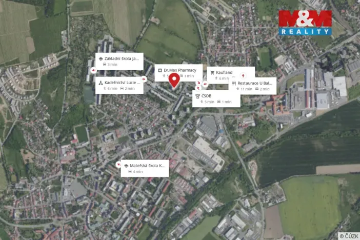 Prodej bytu 2+kk, Kutná Hora - Šipší, Mazákova, 43 m2