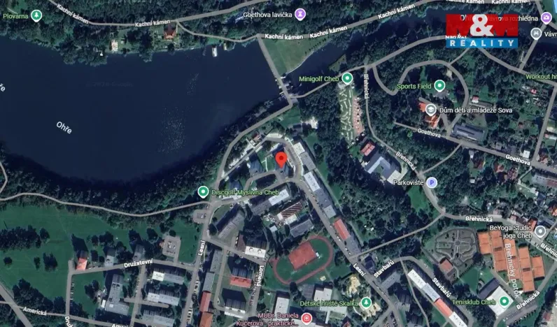 Pronájem bytu 3+kk, Cheb, Lesní, 66 m2