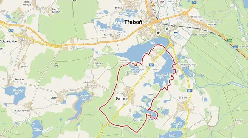 Prodej lesa, Domanín, 106026 m2