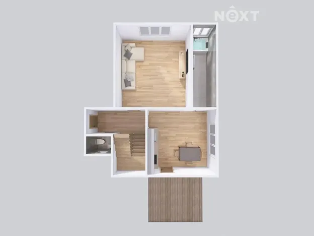 Pronájem rodinného domu, Chuchelná, Kopaniny, 90 m2