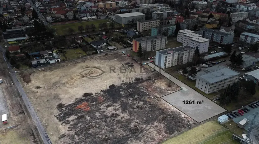 Prodej komerčního pozemku, České Budějovice, 1261 m2