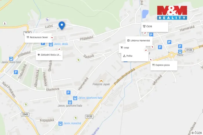 Prodej bytu 4+1, Litvínov - Janov, Luční, 83 m2