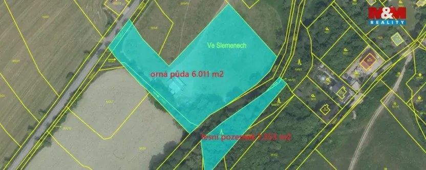 Prodej louky, Zadní Třebaň, K Hájku, 7998 m2