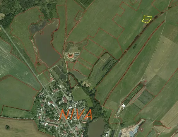 Prodej pozemku, Niva, 1920 m2